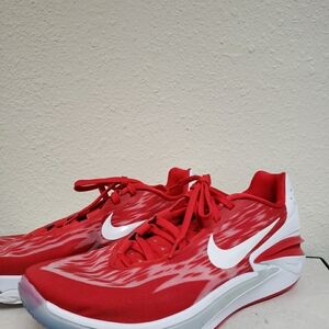Nike Air Mens 15  Zoom G.T. Cut 2 TB Basketball Shoes Red White DX6650-602